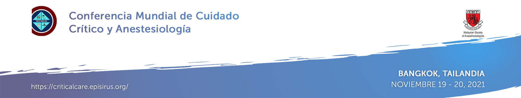 Conferencia Mundial de Cuidado Crítico y Anestesiología